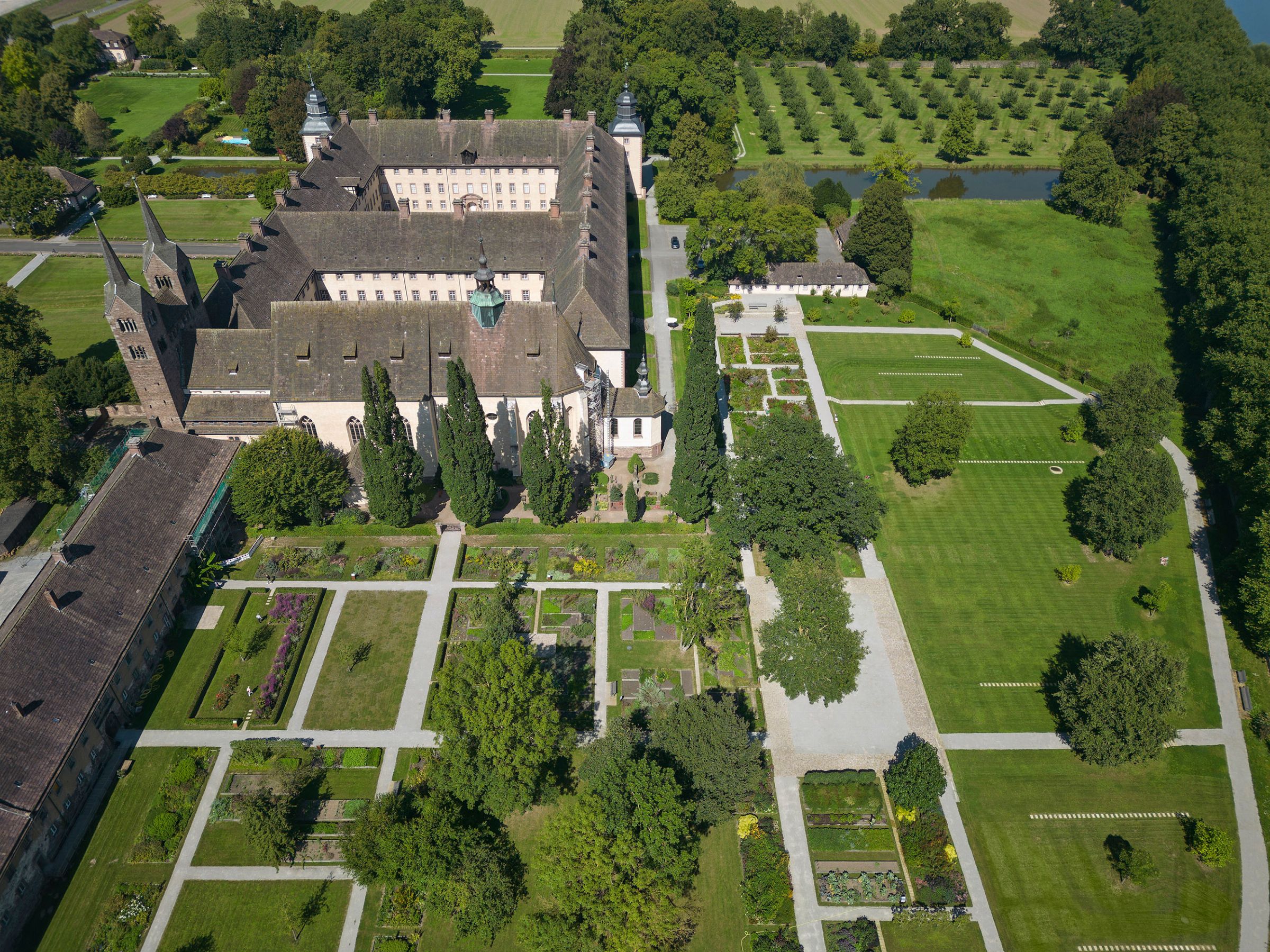 Höxter, Corvey, Reemtergarten