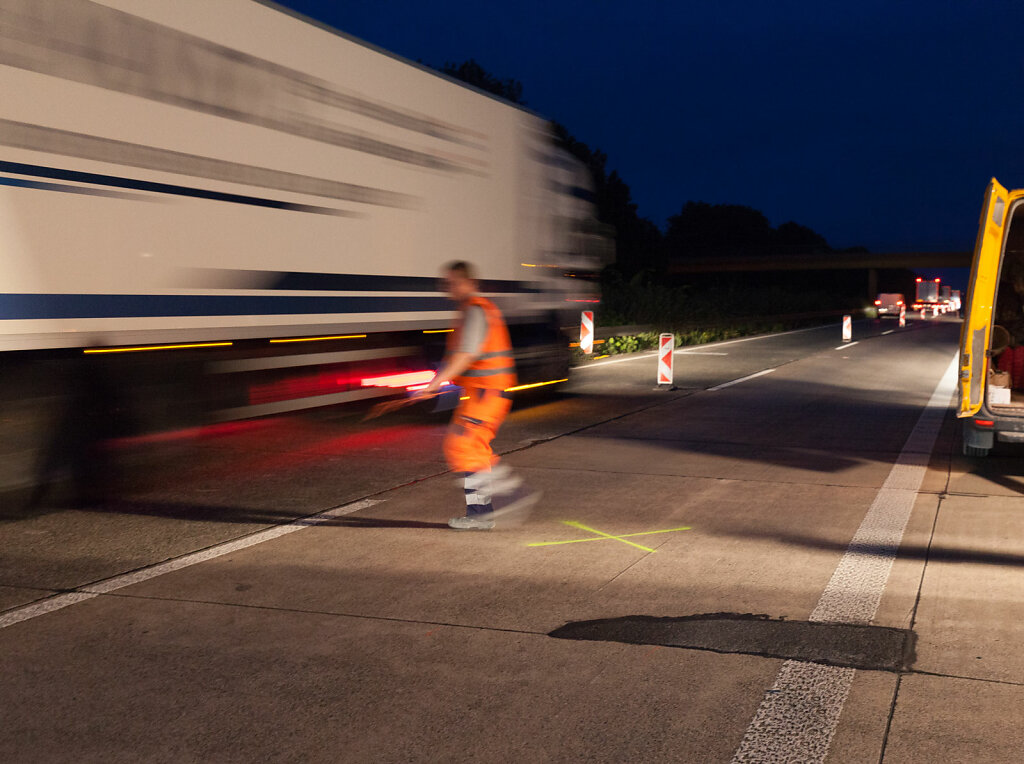 Fahrbahnerneuerung für HeidelbergCement AG