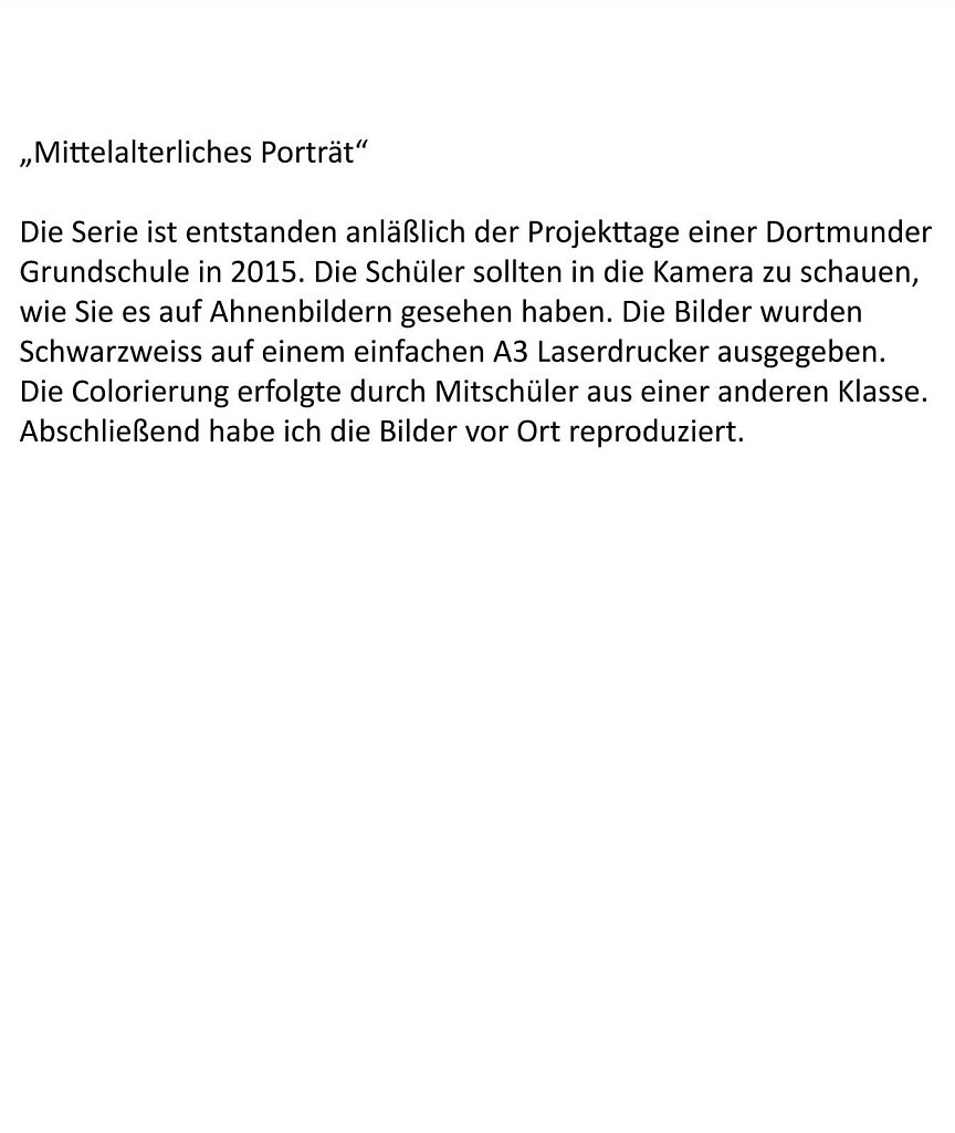 "Mittelalterliches Porträt"