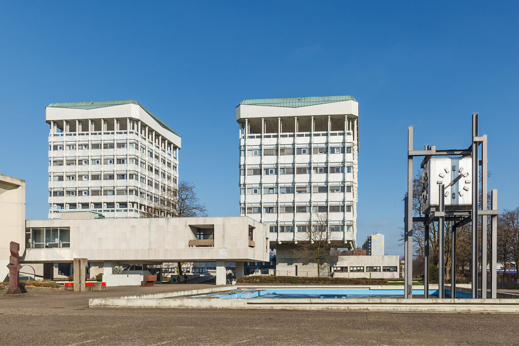 Rathaus Marl, freie Arbeit