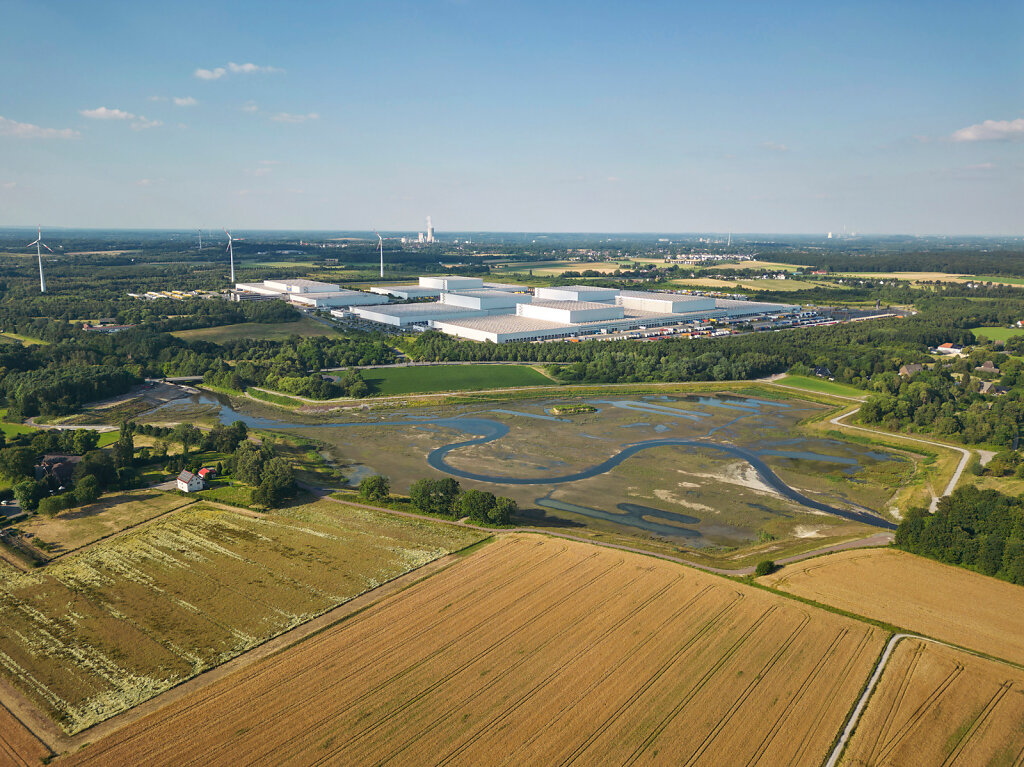 Hochwasser Rückhaltebecken, Dortmund